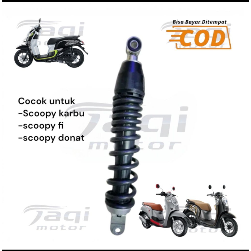 shock belakang Honda Scoopy karbu Scoopy fi esp Scoopy donat tahun 2018 2019 2020 2021 2022 2023 202
