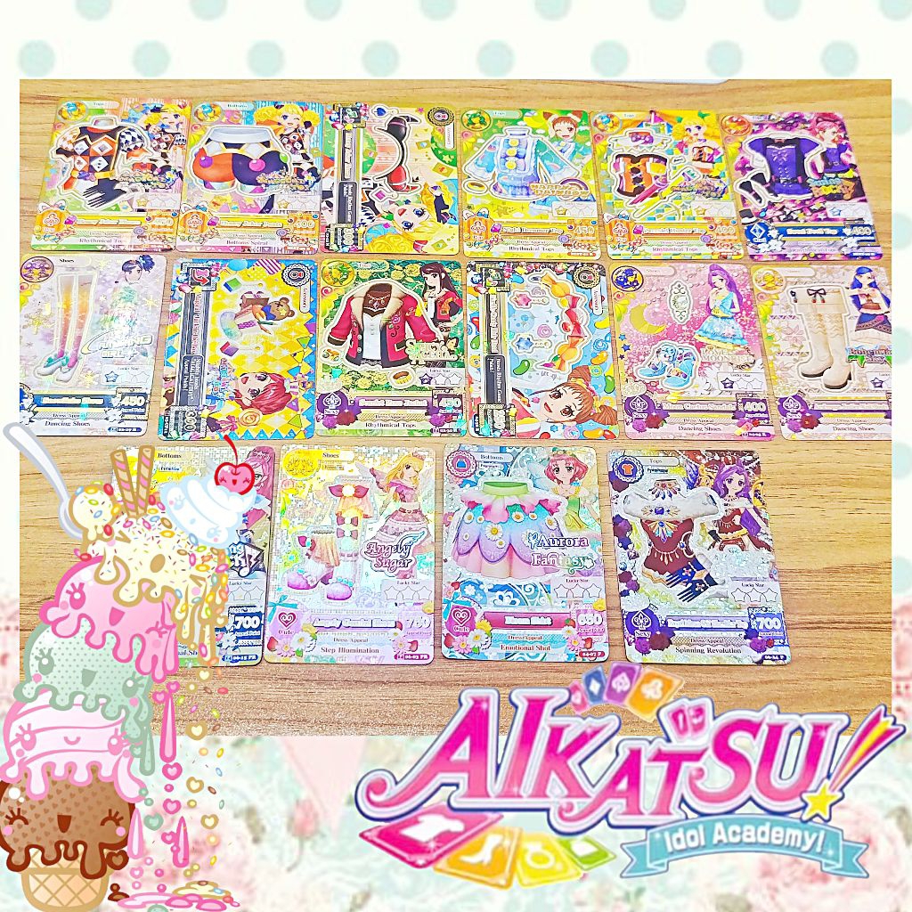 AIKATSU CARDS— ZODIAC/PREMIUM version ori 100%
