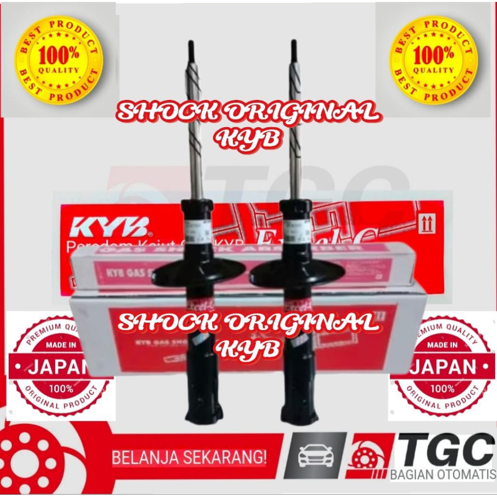 SHOCKBREAKER DEPAN TOYOTA ETIOS VALCO MERK KAYABA EXCEL-G ORIGINAL