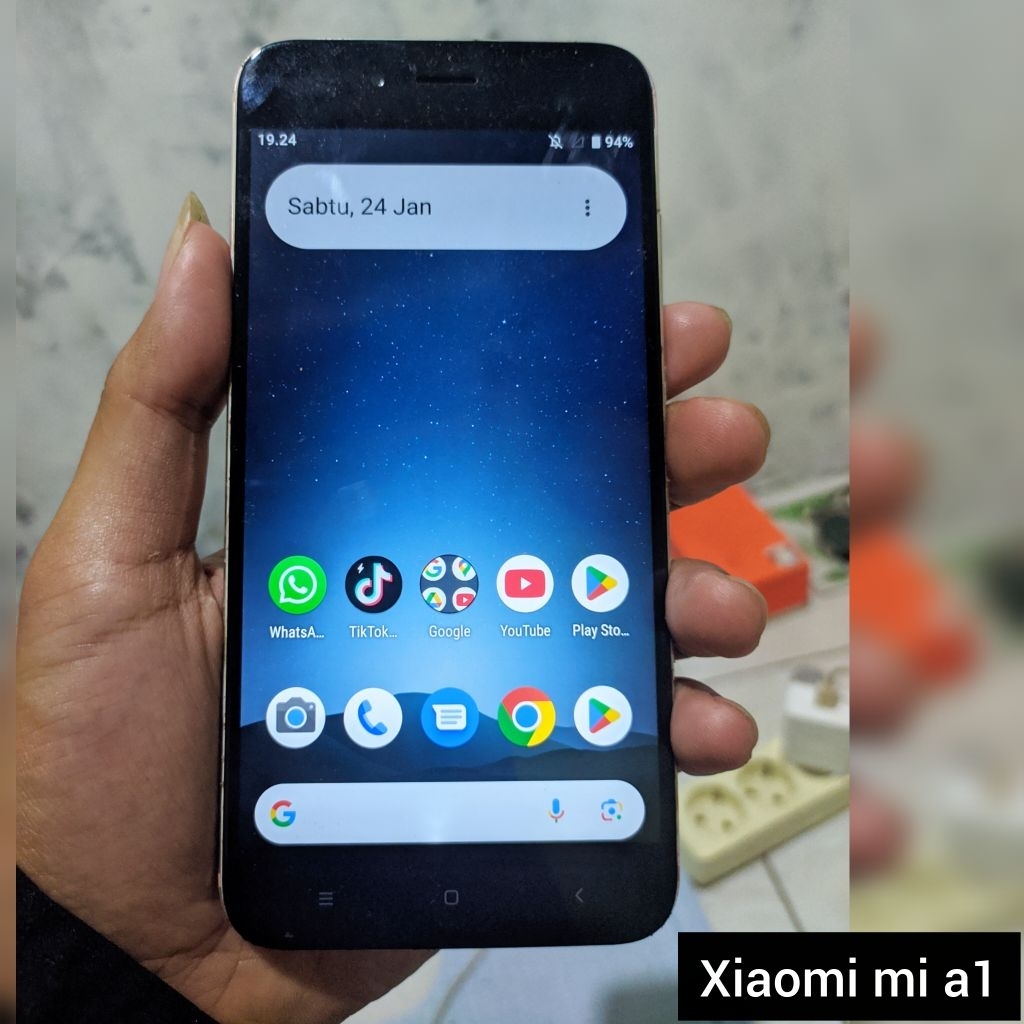 Xiaomi mi a1 4/64 second original segel belum pernah service