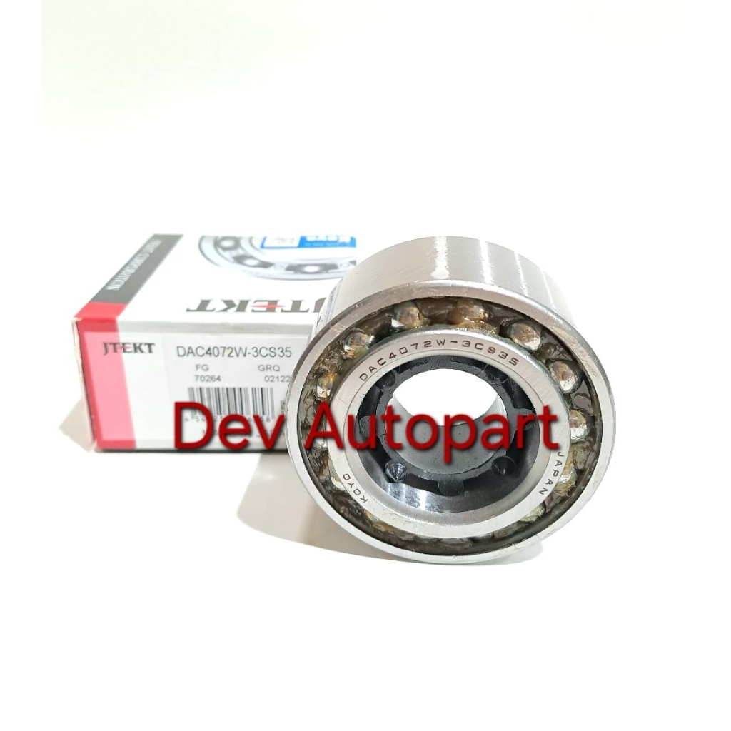 BEARING RODA DEPAN BALENO DAC4072-3 KOYO