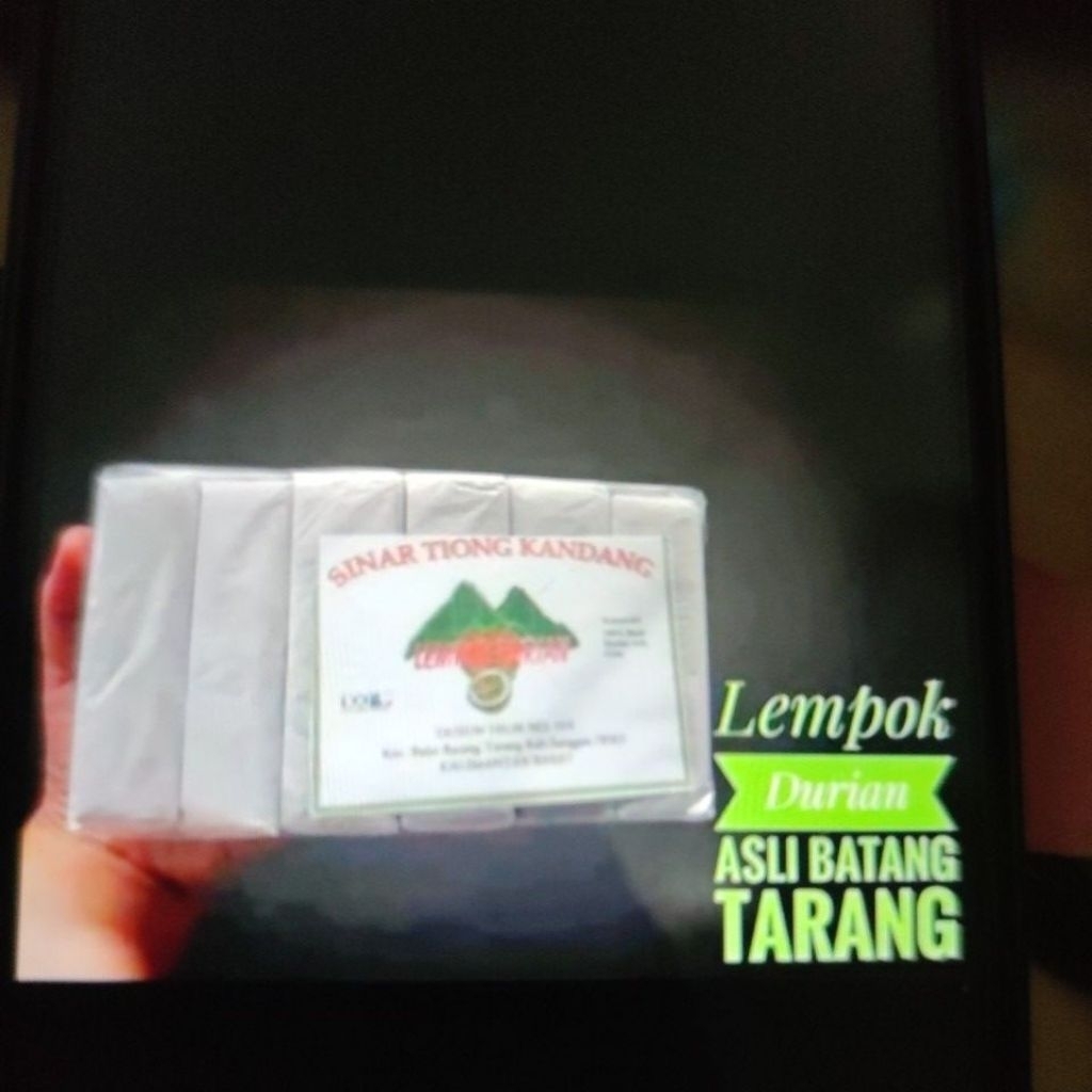 Lempok Dodol Durian Gunung Pontianak