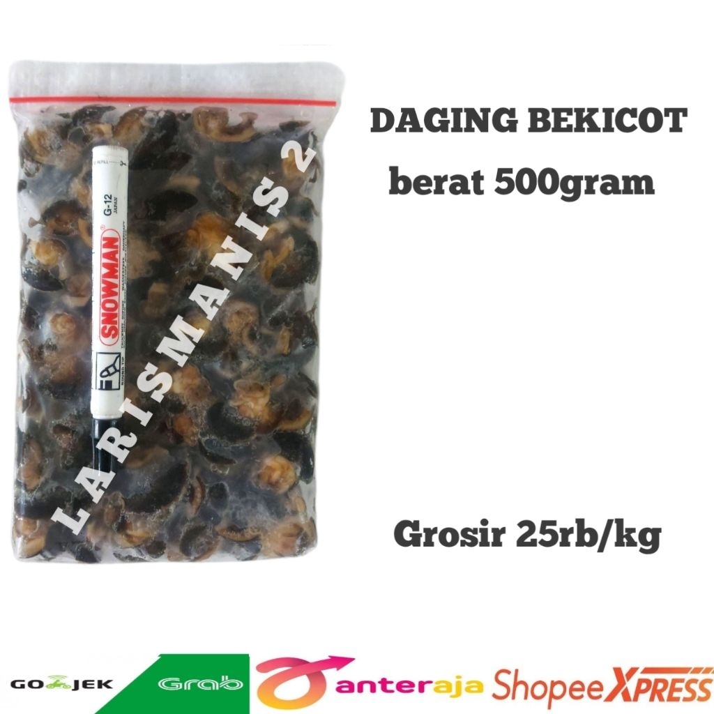 Bekicot daging 500gram