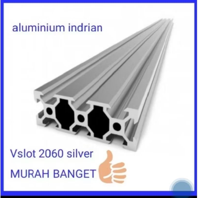 Aluminium profile V-slot 2060 per 6 meter
