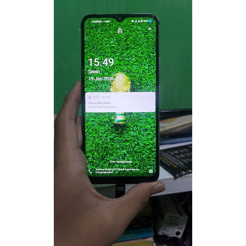 vivo y12s ram 3/32 hp+casan