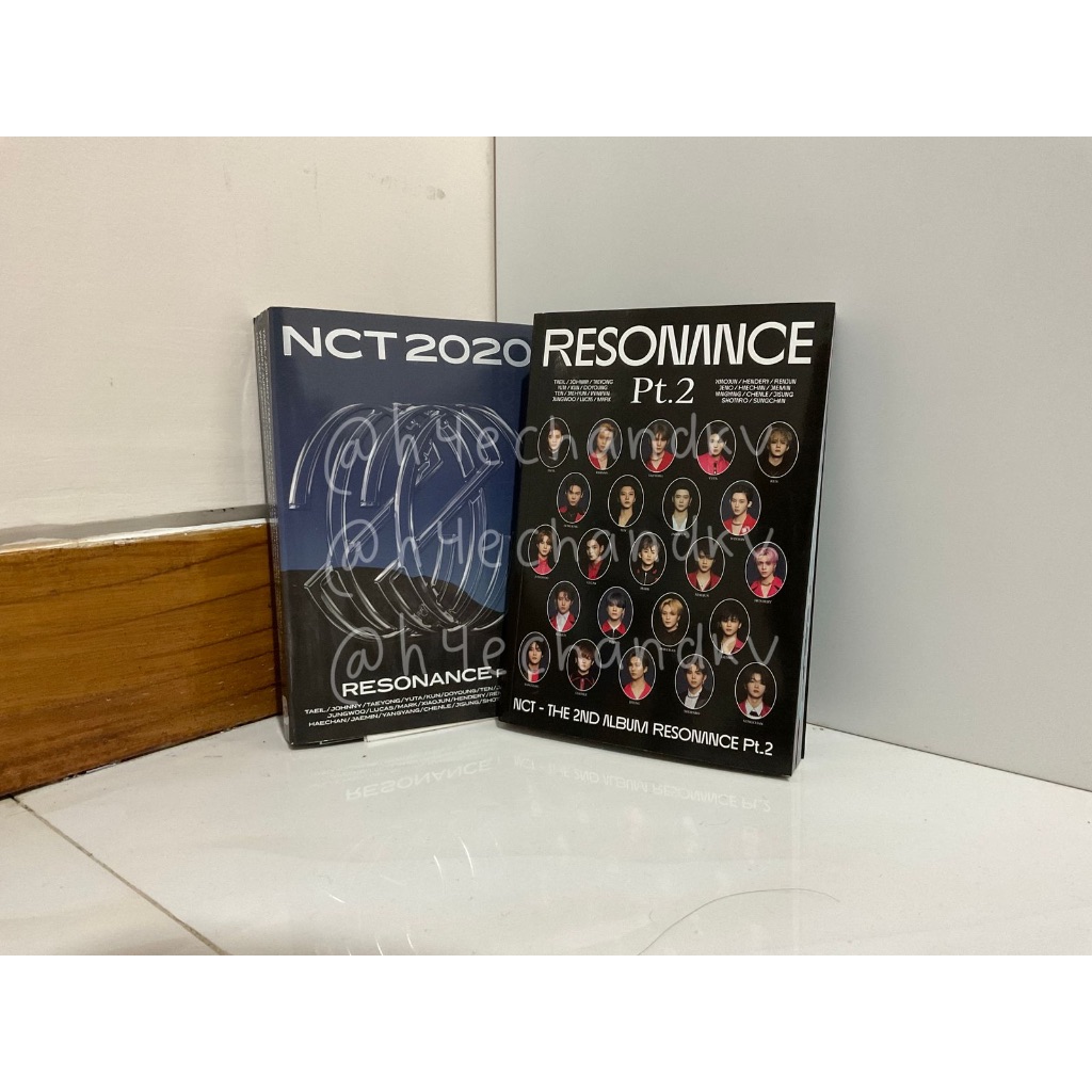 (READ DESC) Album Only NCT 2020 Resonance Pt. 1 Past Ver. & Pt. 2 Arrival Ver. Dream 127 WayV Taeyon
