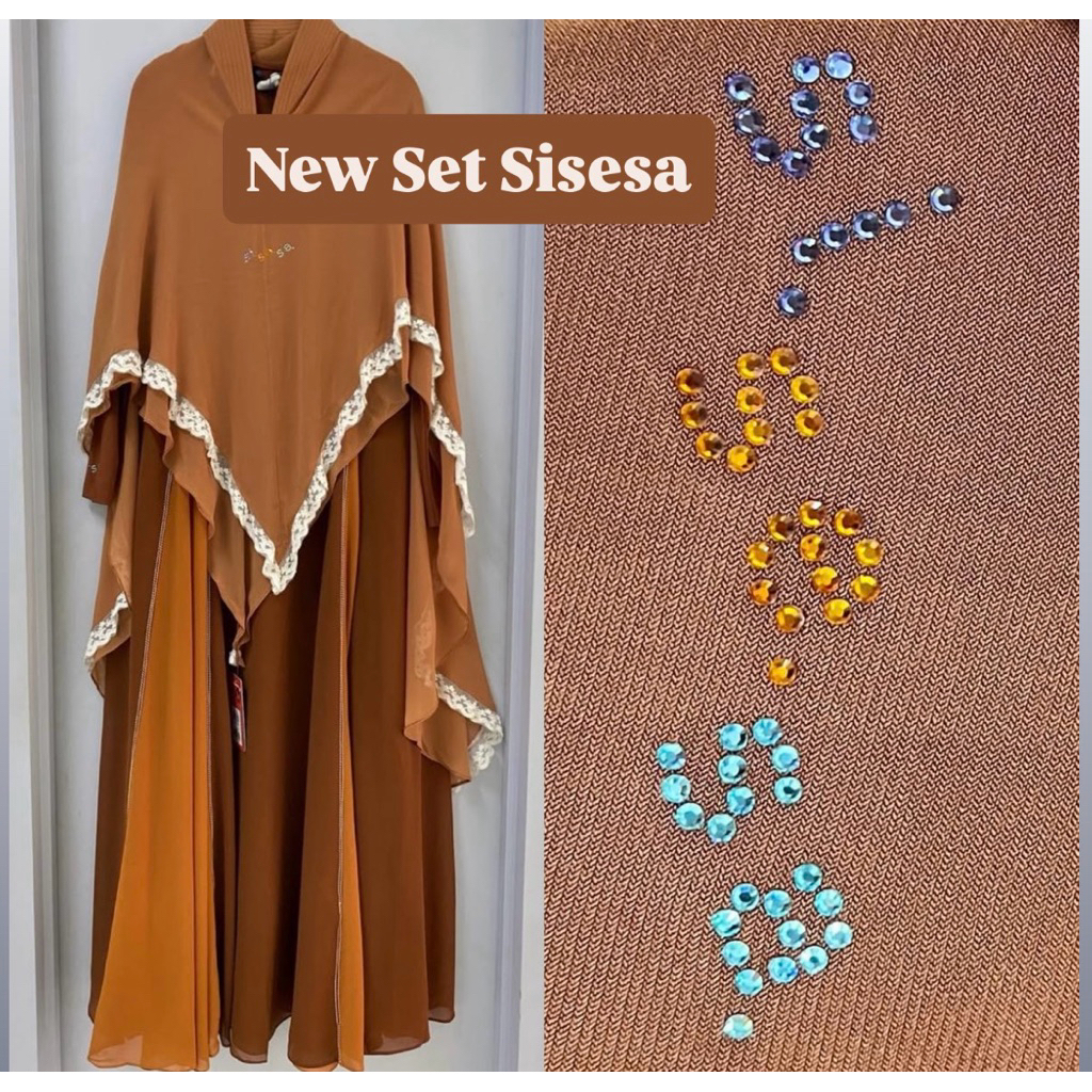 NEW SET SISESA | SISESA ORI|  NEW S. MAKAILA DARK ORANGE JAZZ