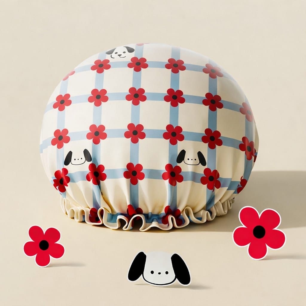 shower cap premium 2 lapis