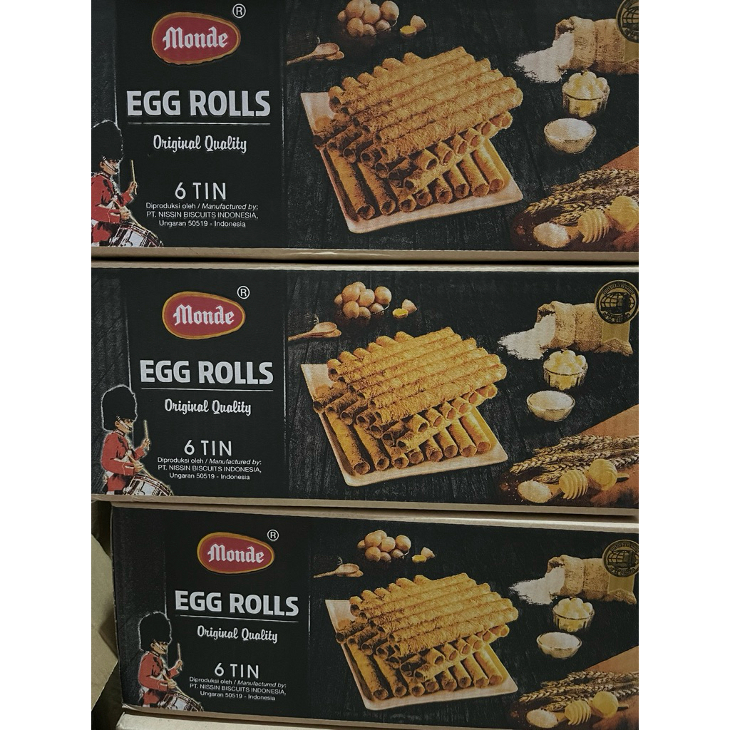 1 Dus/karton Monde Eggroll isi 6