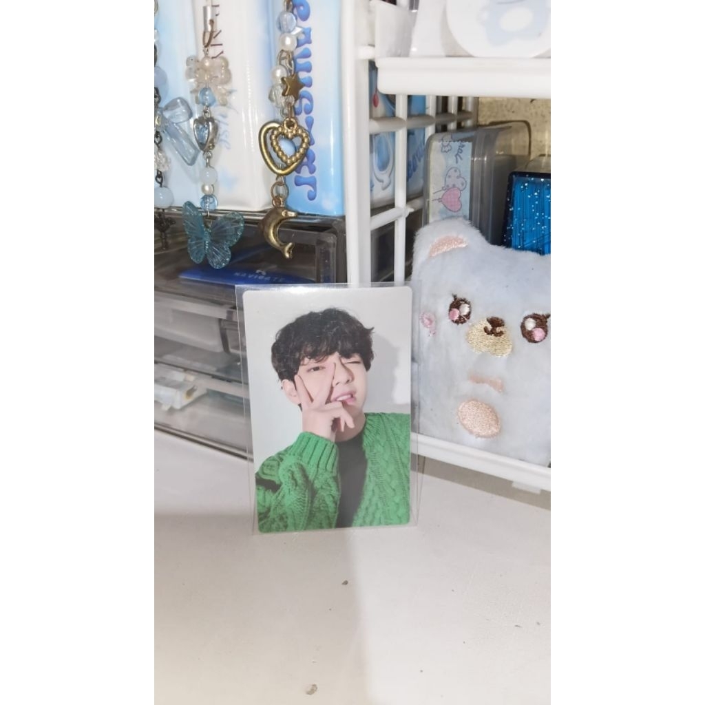 PHOTOCARD BTS LUCKY DRAW BE TAEHYUNG/V OFFICIAL