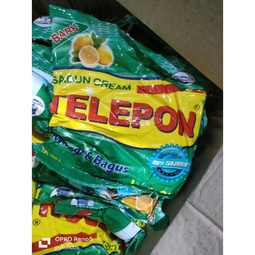 Sabun Colek cap Telepon 510gr / sabun cream telepon