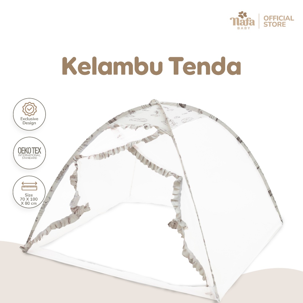 NAFA BABY - Kelambu Kojong Bayi Baru Lahir | Kelambu Bayi Anti Nyamuk/ Perlengkapan Bayi Baru lahir 