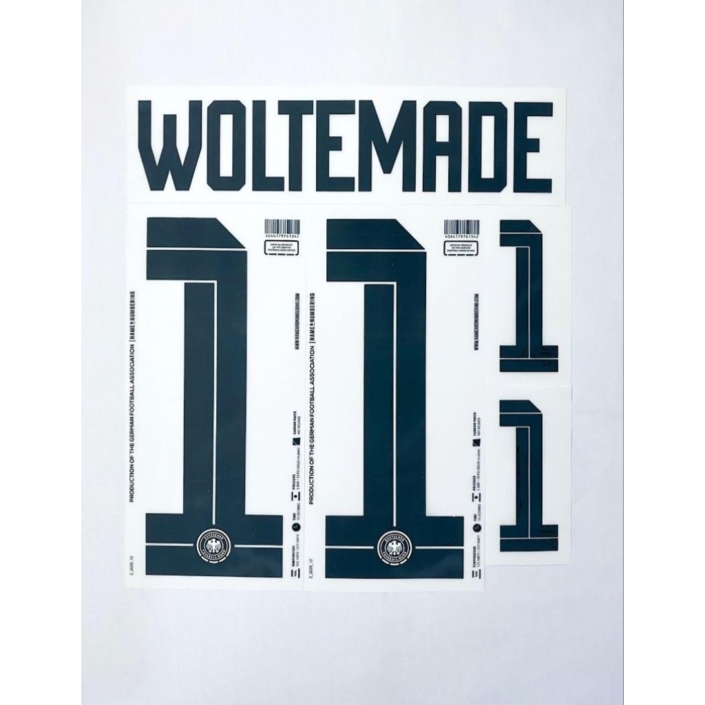 [NAMESET SAJA] - 11 WOLTEMADE ORIGINAL NAMESET FOR GERMANY HOME 2026