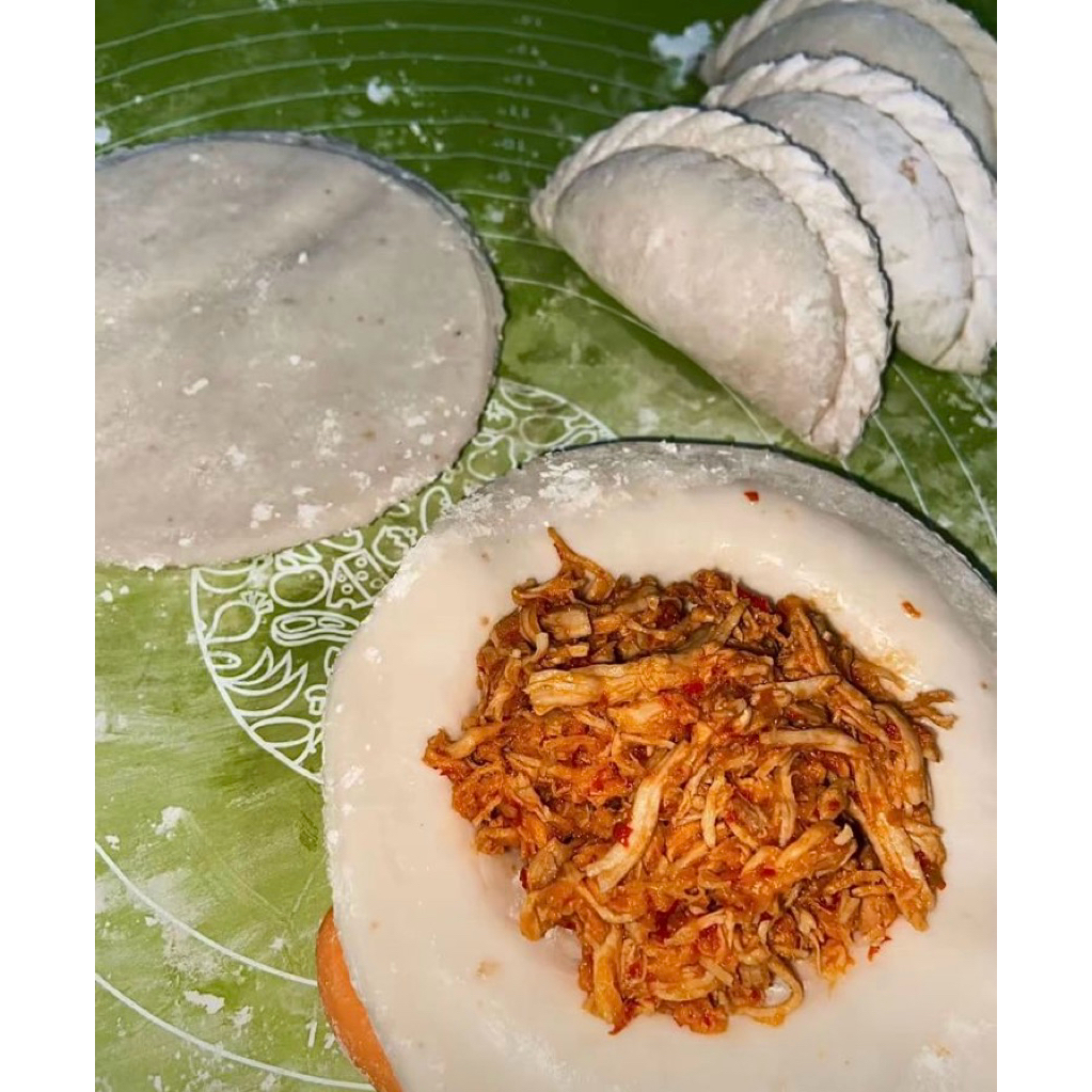 Cireng ayam kuah keju