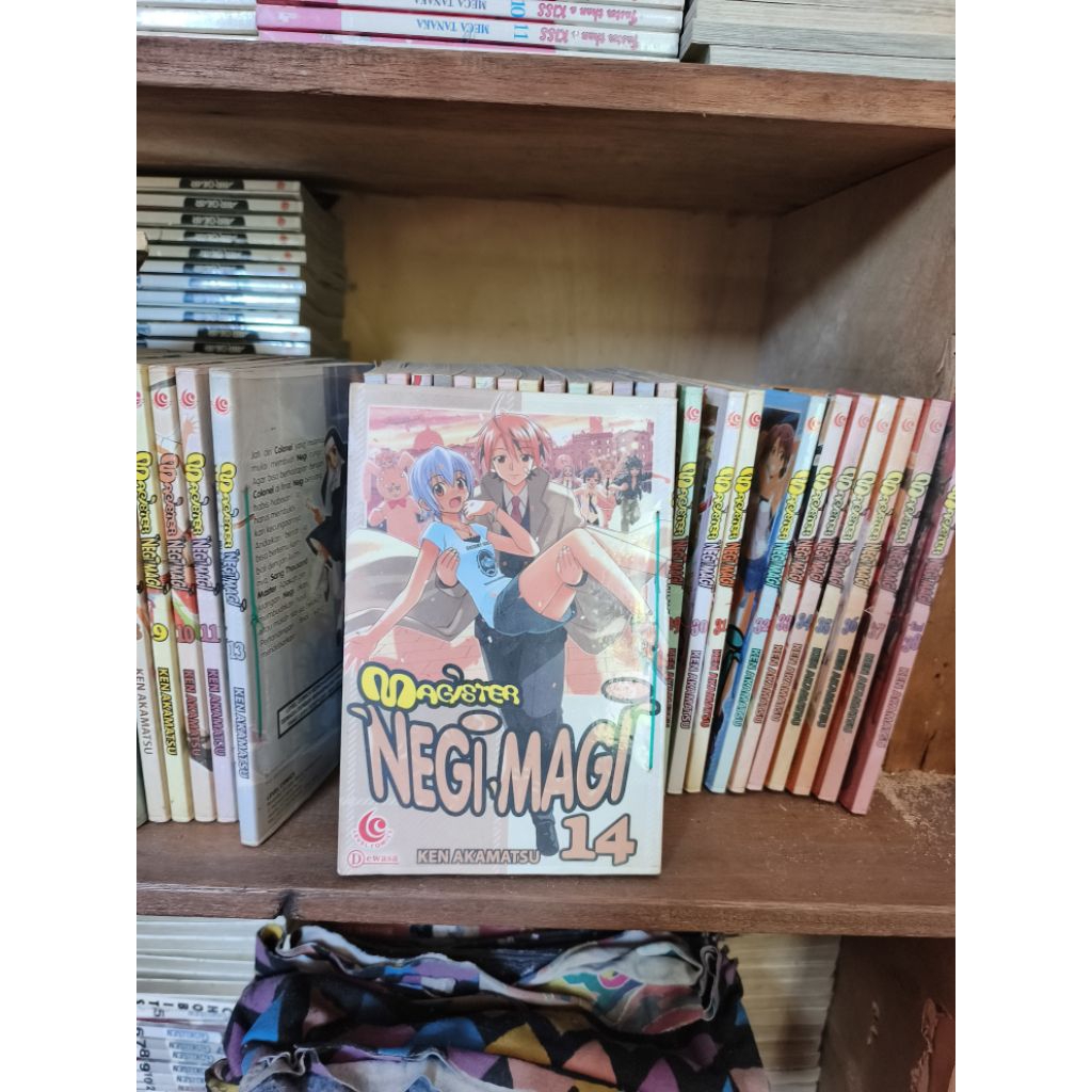 MAGISTER NEGI MAGI VOL 1 SD 38 END | KEN AKAMATSU | LEVEL | EKS RENTAL KOMIK / MANGA