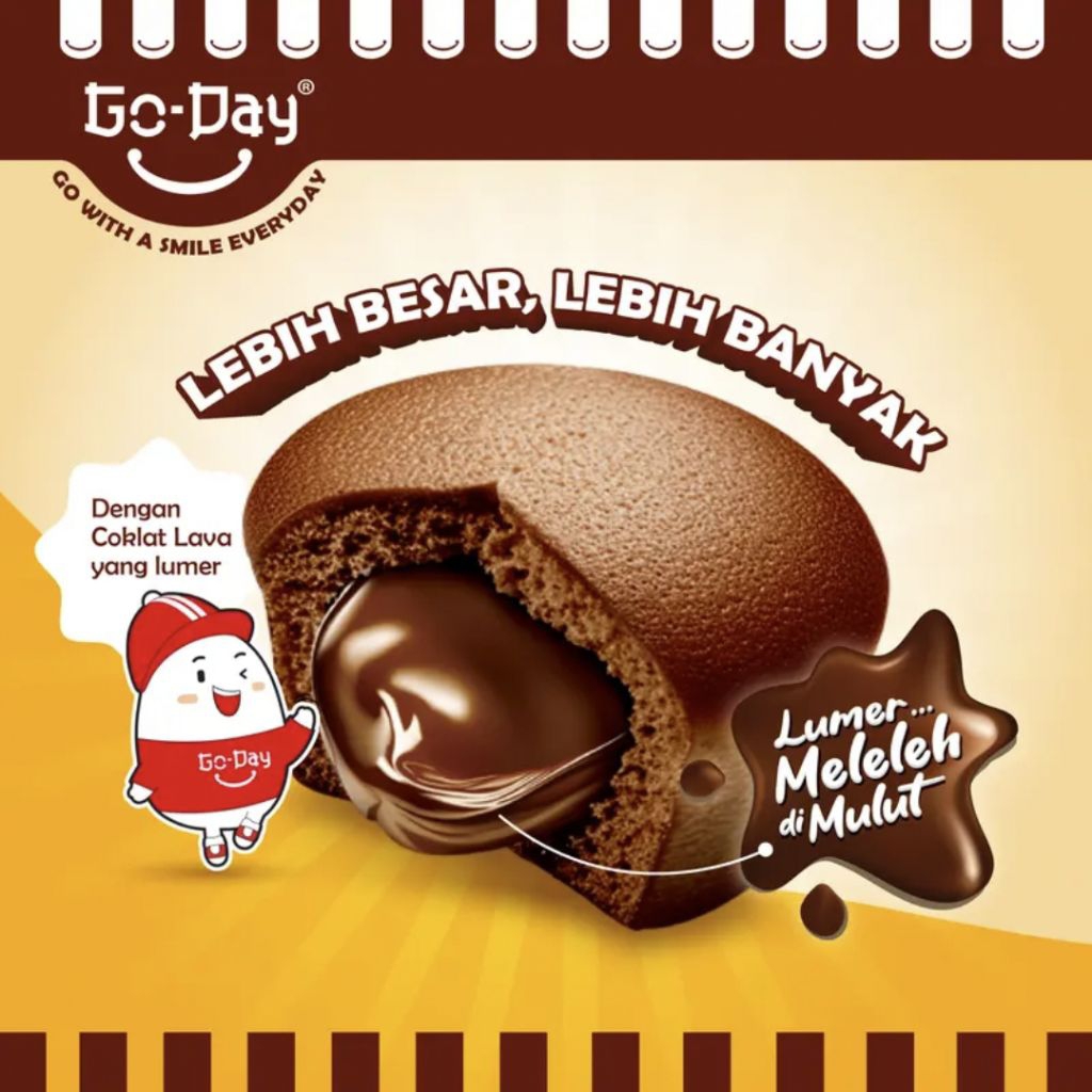 Snack Go-Day Go-Pie Chocolate Lava Cake