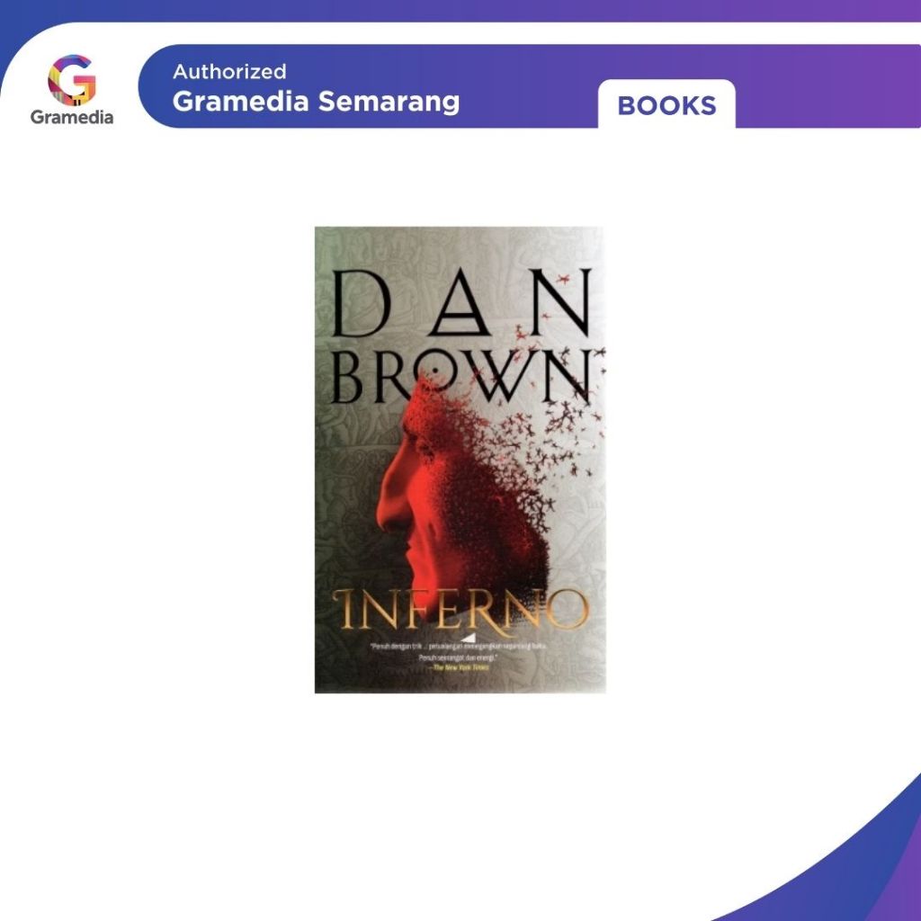 Gramedia - Buku Inferno Danbrown, Kode Rahasia Dante