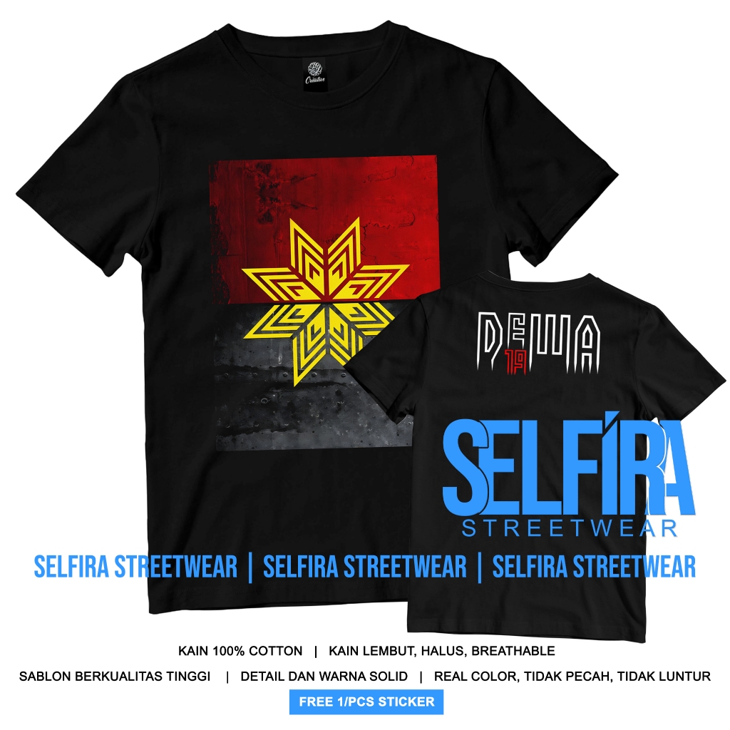 Kaos Distro Dewa 19 - Logo Laskar Cinta