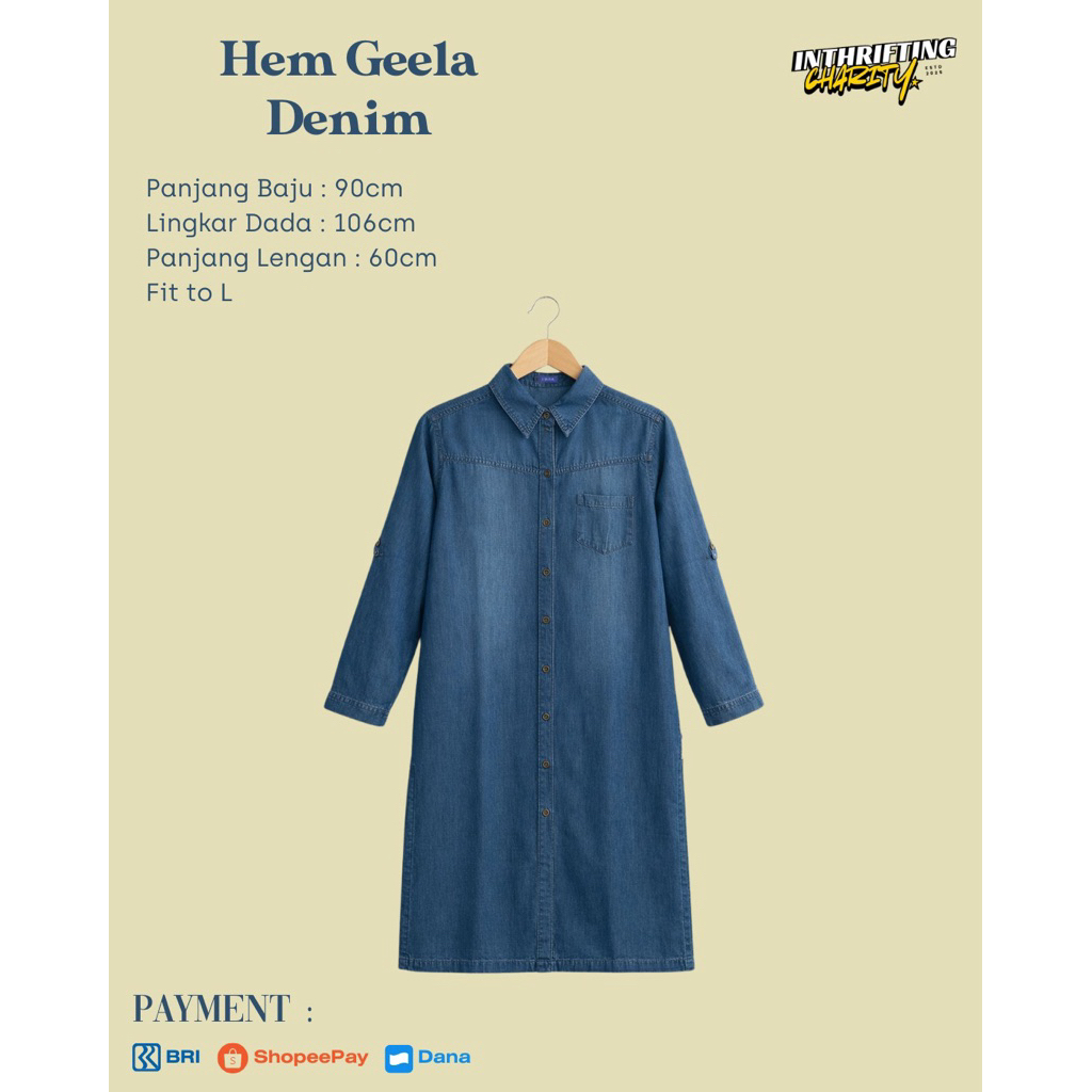 Hem ‘Geela’ Denim