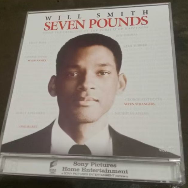VCD Original Seven Pounds Feat Will Smith Teks Indonesia