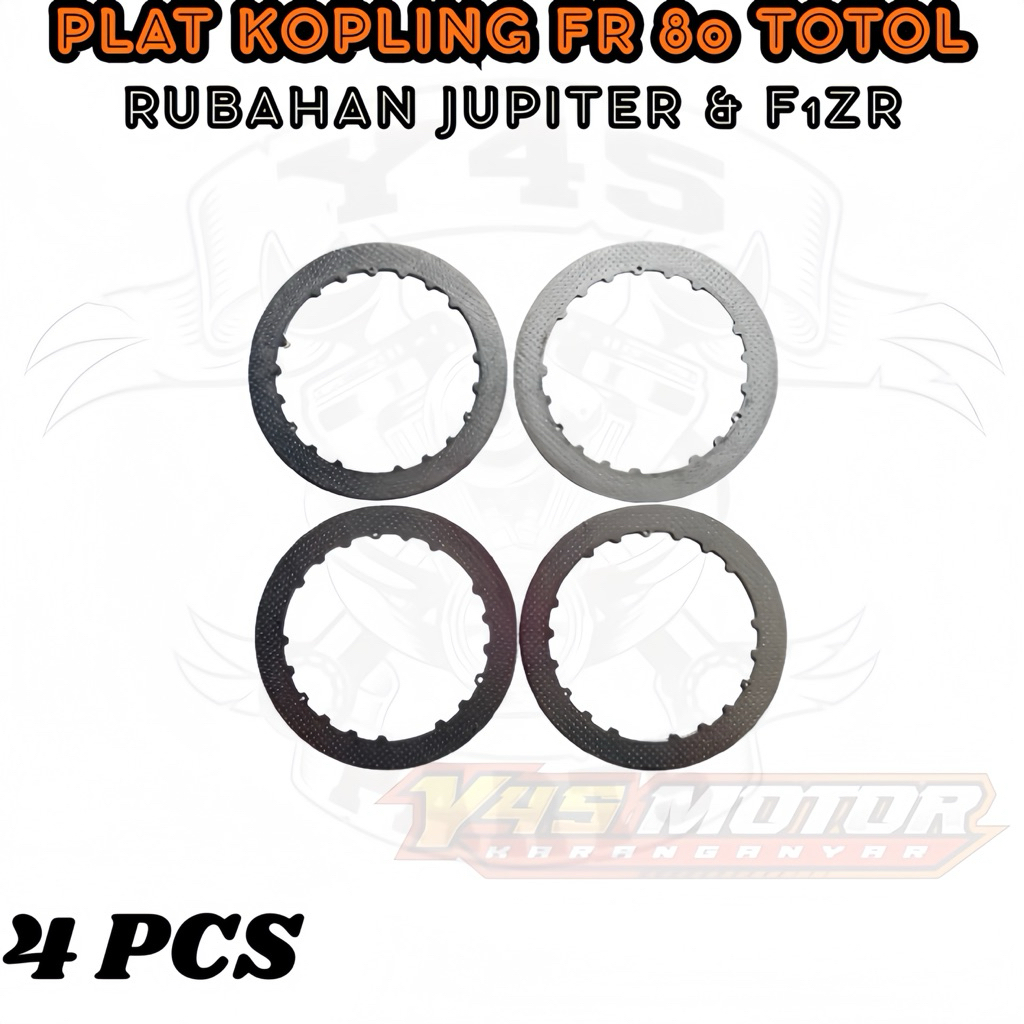 PLAT KOPLING FR 80 FR80 BINTIK 4 PCS ORIGINAL IMPORT