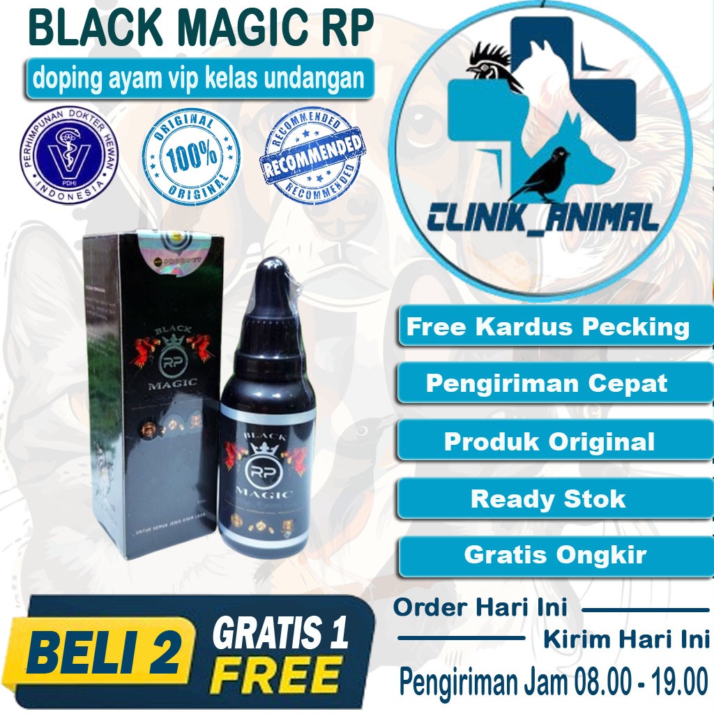 BLACK MAGIC VVIP - Doping Ayam Aduan Laga Terbaik