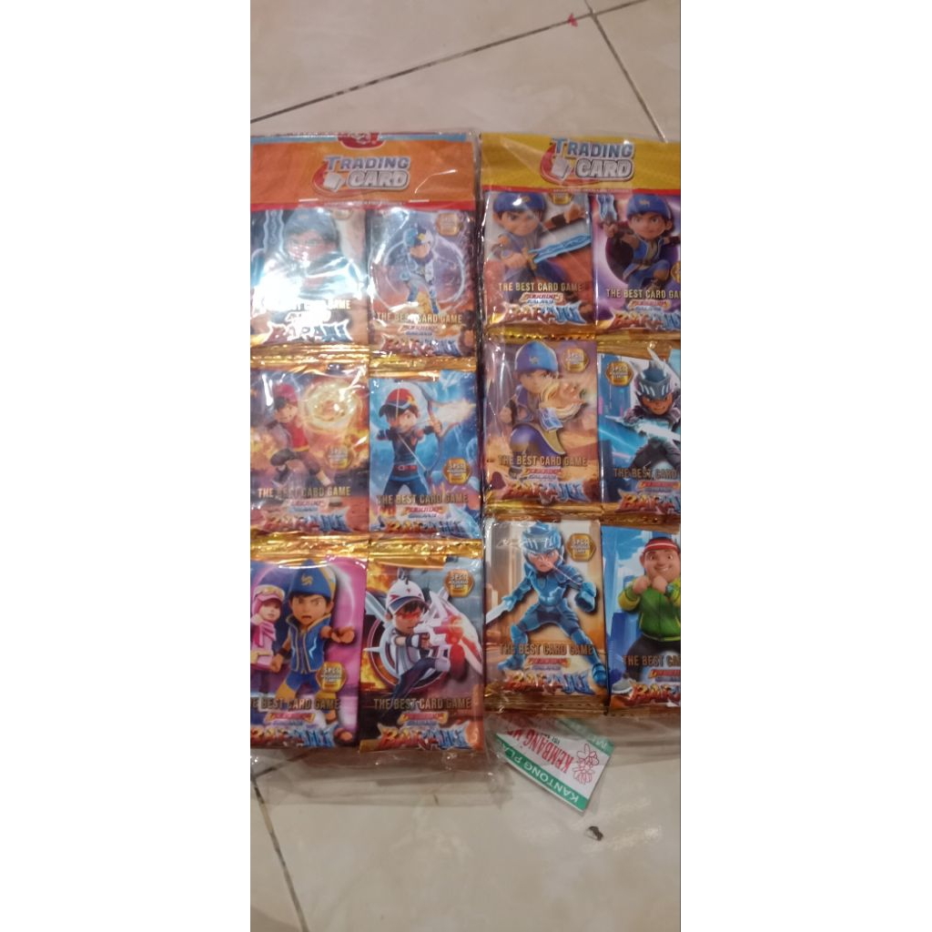 kartu boboiboy hologram/traiding card boboiboy/kartu boboiboy mosnta