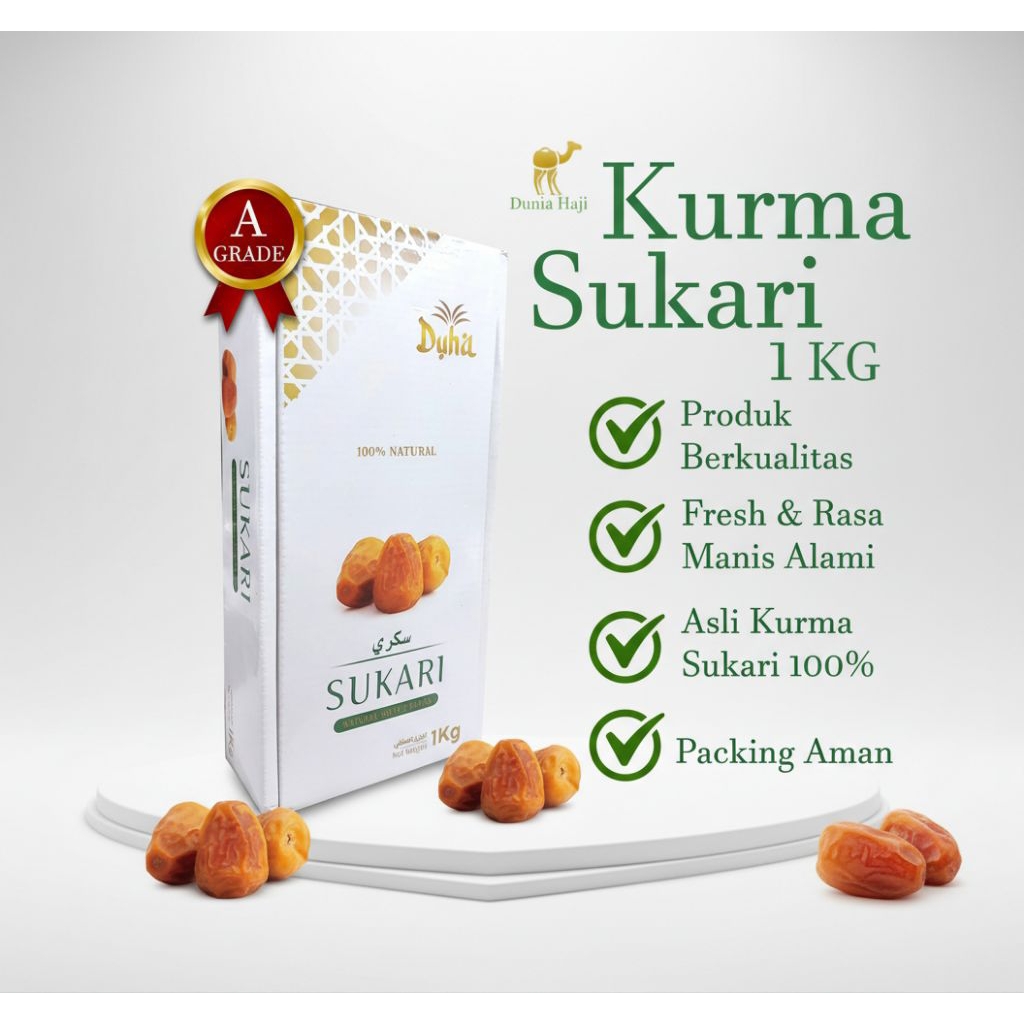 kurma sukari al qassim 1kg
