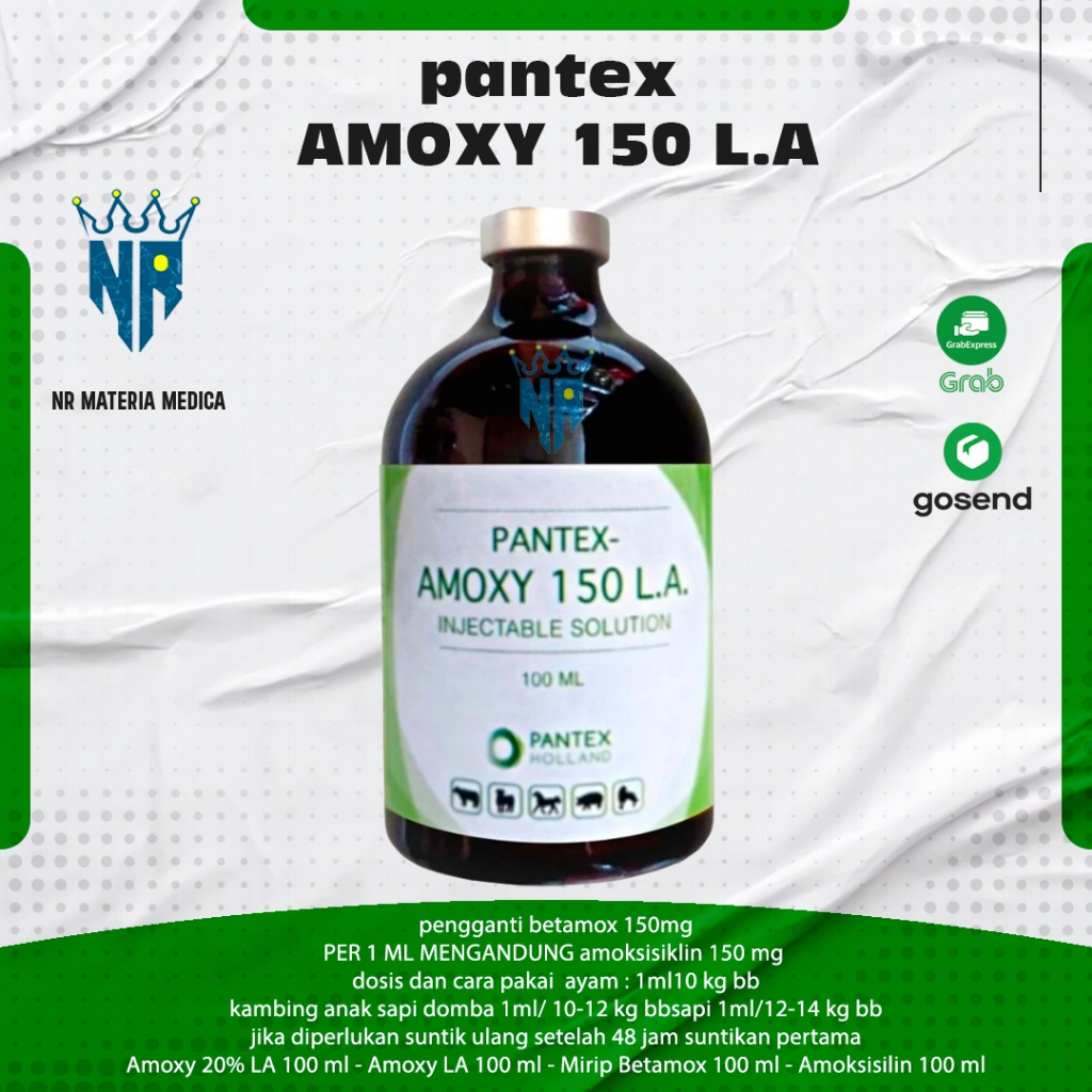 Pantex Amoxy 150 LA 100ml Mirip Betamox