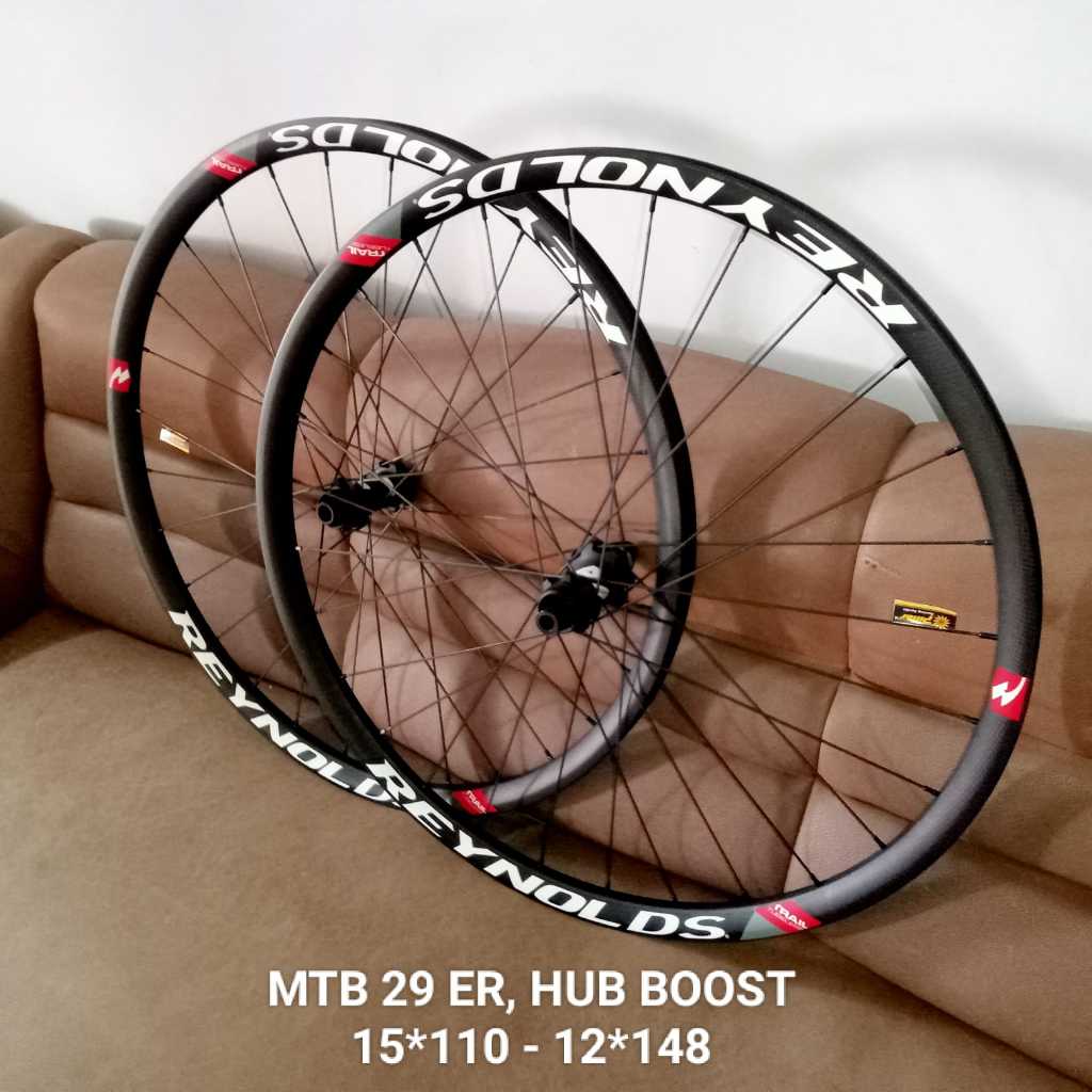 WHEELSET MTB CARBON 29 ER HUB RACHET TYPE BOOST 15 X 110 MM 12 X 148 MM WHEELSET MTB MODEL-025 BERGA