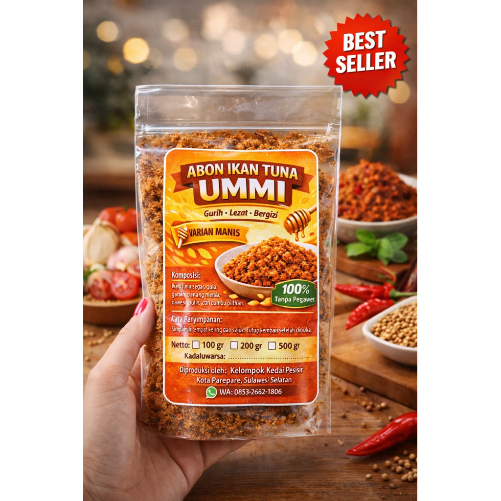 Abon Ikan Tuna Ummi 100gr