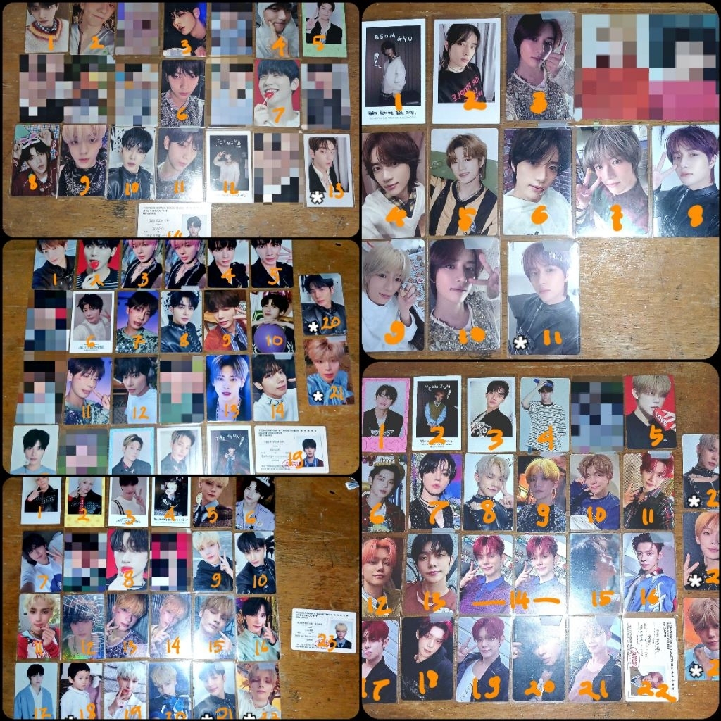 [CLEARANCE SALE] OFFICIAL PC TXT SOOBIN YEONJUN BEOMGYU TAEHYUN HUENINGKAI