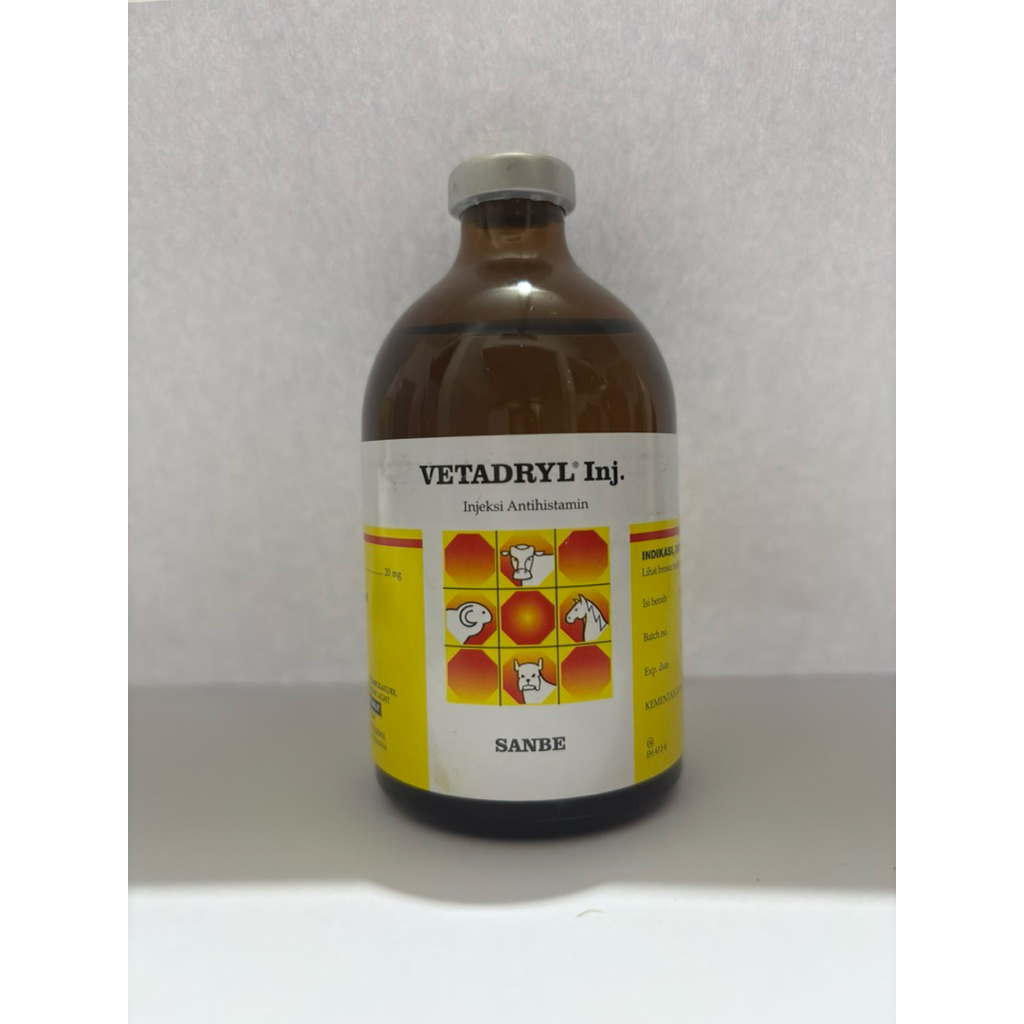 Vetadryl Inj 100 ml