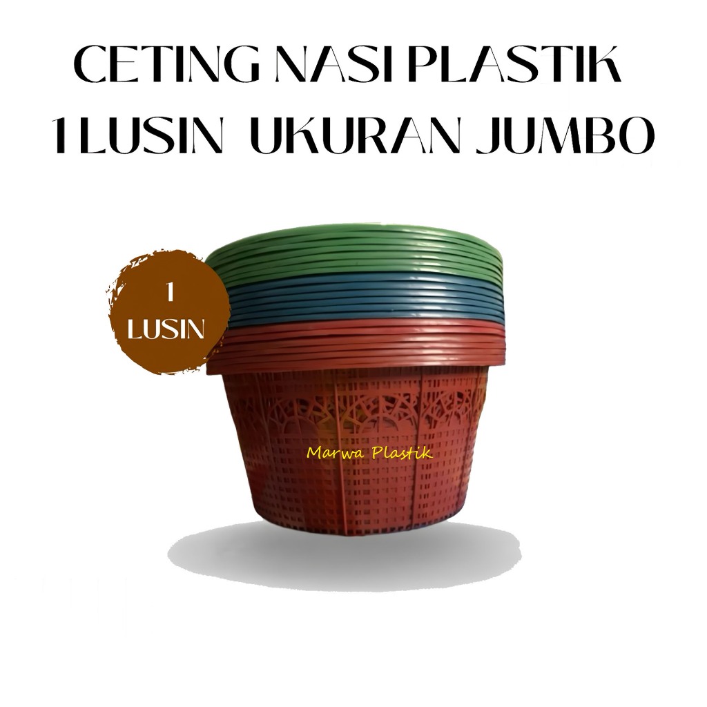 PROMO  (50 pcs) Wakul Nasi Hajatan Ceting Besek Bakul Tradisi Wadah Berkatan Tasyakuran Kenduri