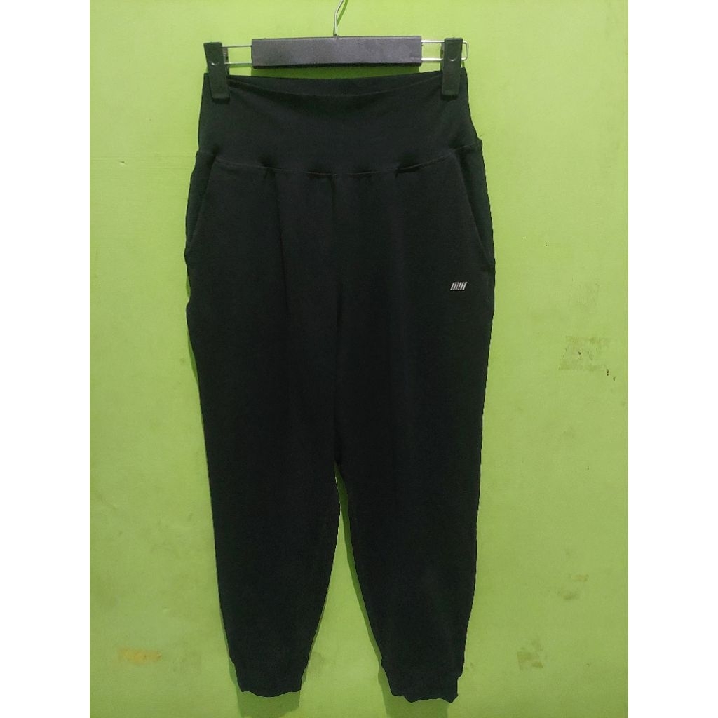 Celana panjang yoga relaxed long pants sport jogging gym women STL preloved