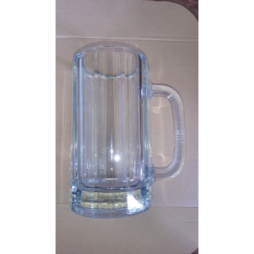 gelas bir kaca /mug beer kaca / mug bir kaca/ cangkir bir kaca kualitas premium