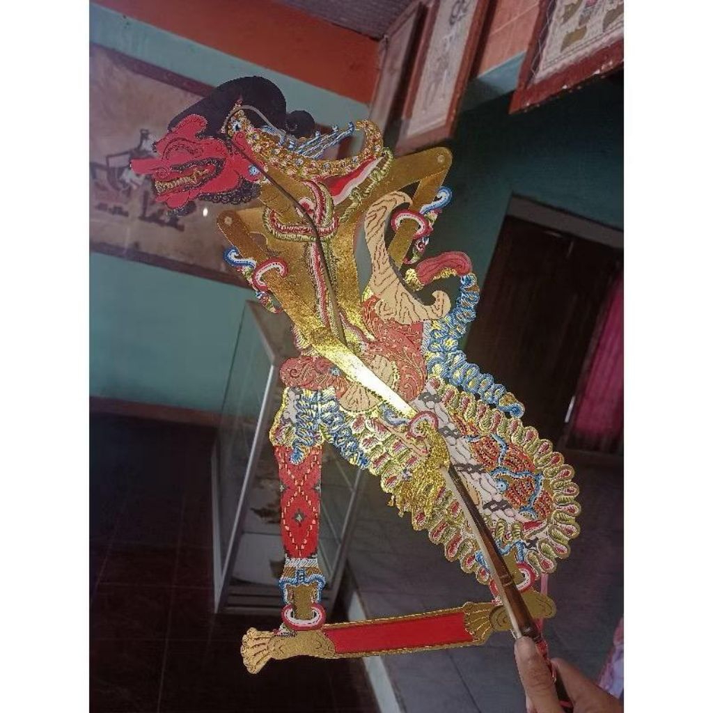 Wayang Kulit Kerbau Cakil Alusan Standar Dalang