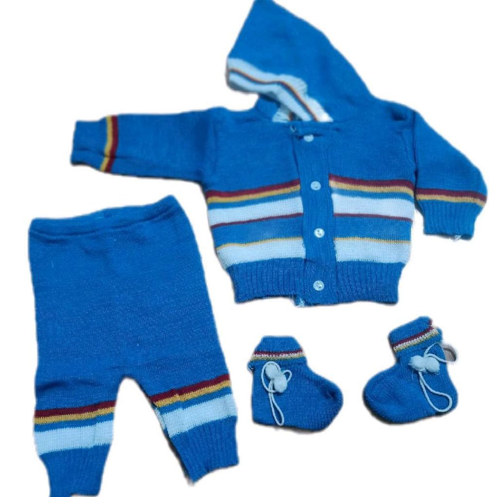 bayi 0-1 Tahun Mantel Jaket Rajut Bayi Baru Lahir New born