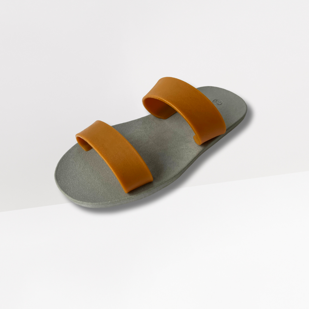 Moo Chuu MC03 Sandal Unisex Tapak Abu - Pilihan Tali dan Size
