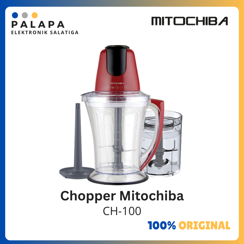 Chopper Mitochiba CH-100 | Mini Chopper Multifungsi – Kapasitas 1.5 L