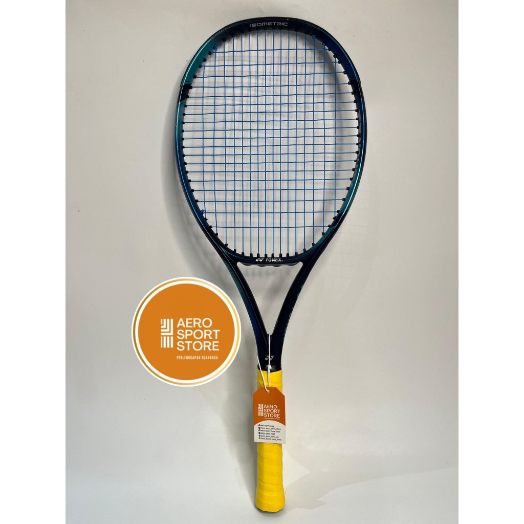 [ RAKET TENIS SECOND YONEX EZONE GAME SKY BLUE (CHINA) 270 Gram - 98 in ]