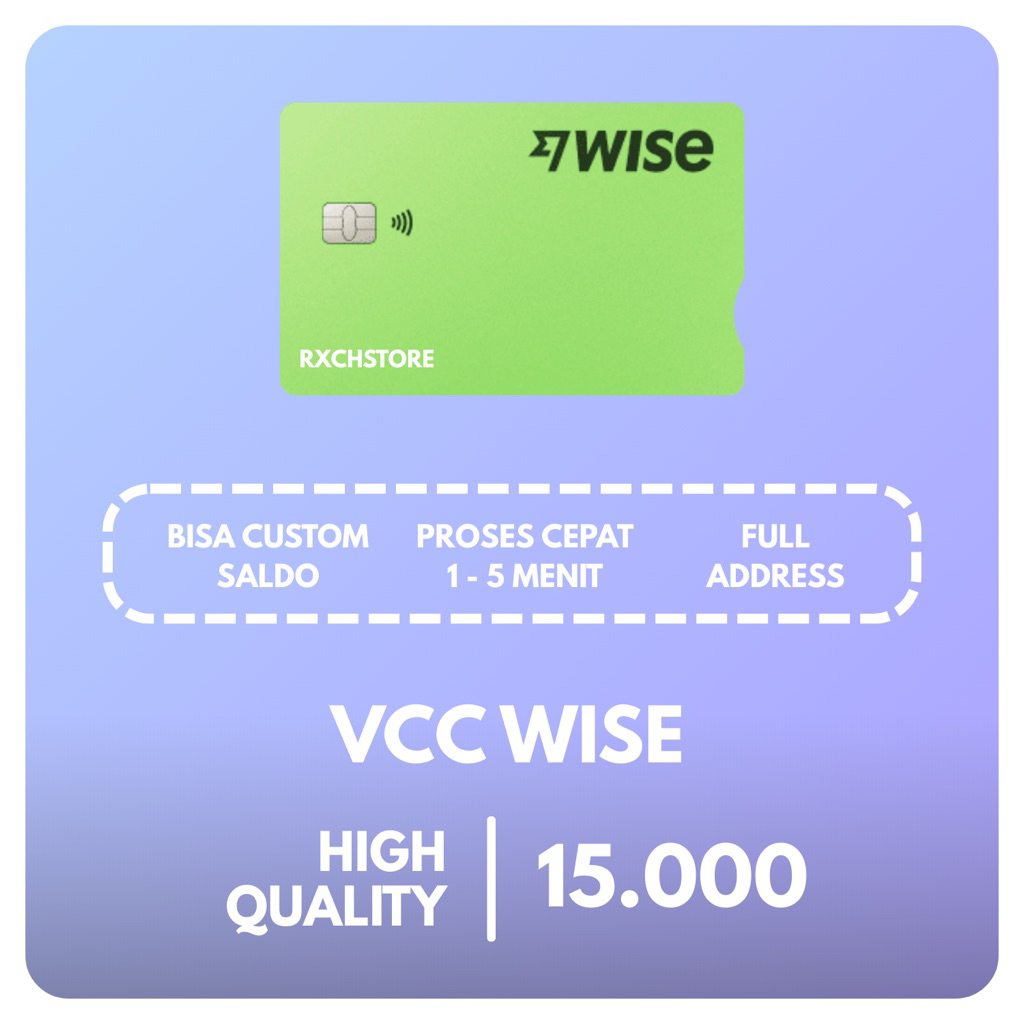VCC WISE VISA & MASTERCARD - UNTUK CLAIM TRIAL
