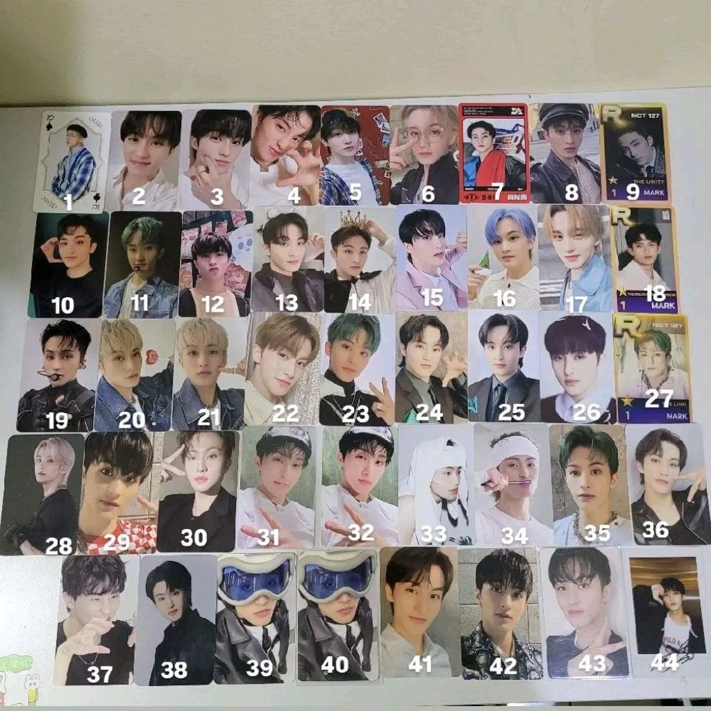 PHOTOCARD MARK LEE NCT OFFICIAL