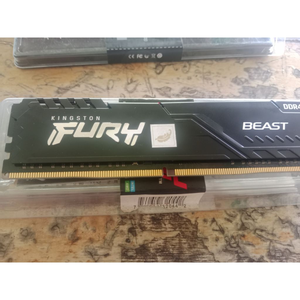 RAM fury beast 8gb 3200mhz