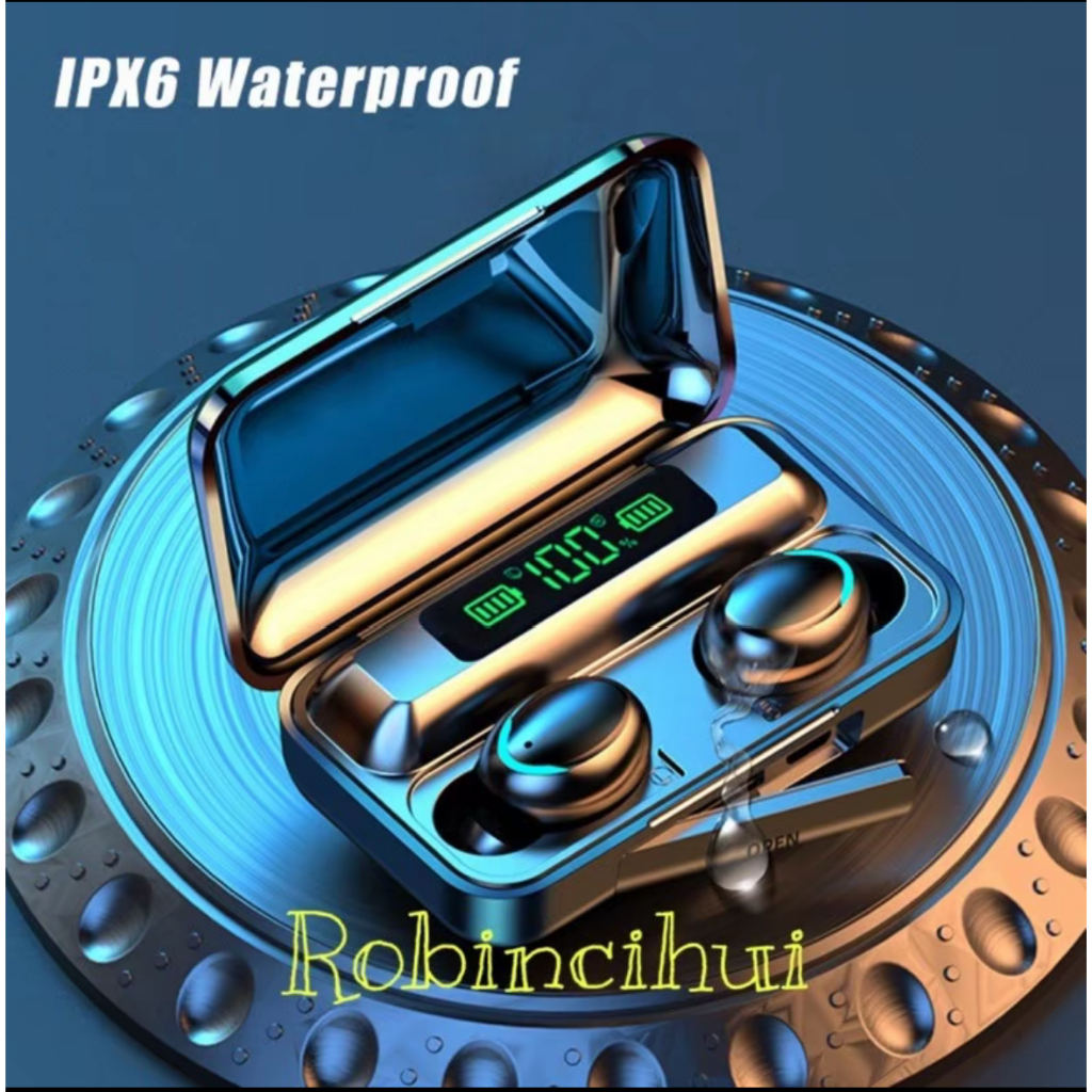 F9-5 TWS Wireless Bluetooth Earphone Headset Powerbank