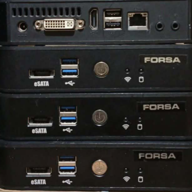 PC Mini Forsa RAM 4GB SSD 120GB