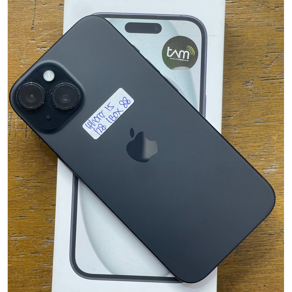 Hp Second iPhone 15 128GB IBOX Fullset