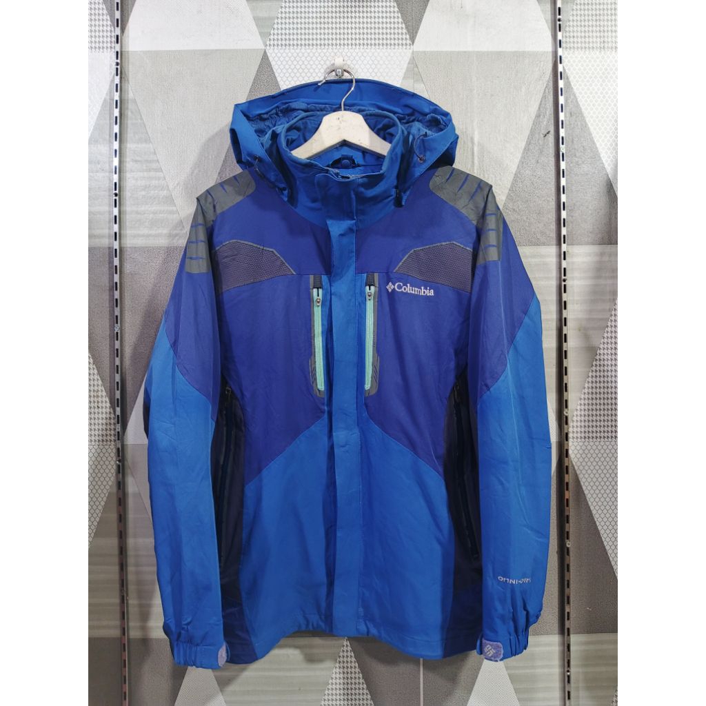 Jaket Columbia Omnidry 3 Layer Gropcore Original