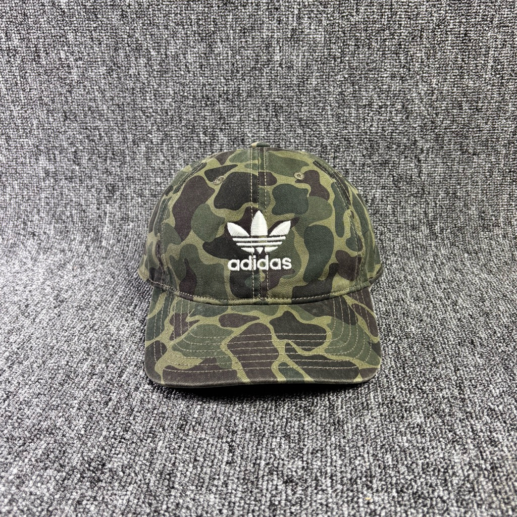 Topi Adidas Trefoil Cap Camo Second Preloved Original 152