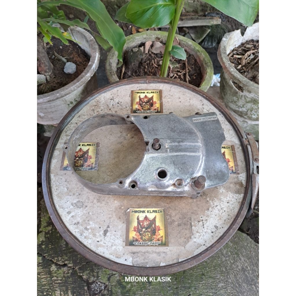 kalter kiri bak magnet yamaha ls3 ORIGINAL tutup magnet ls3 cover magnet block mesin kiri yamaha ls3